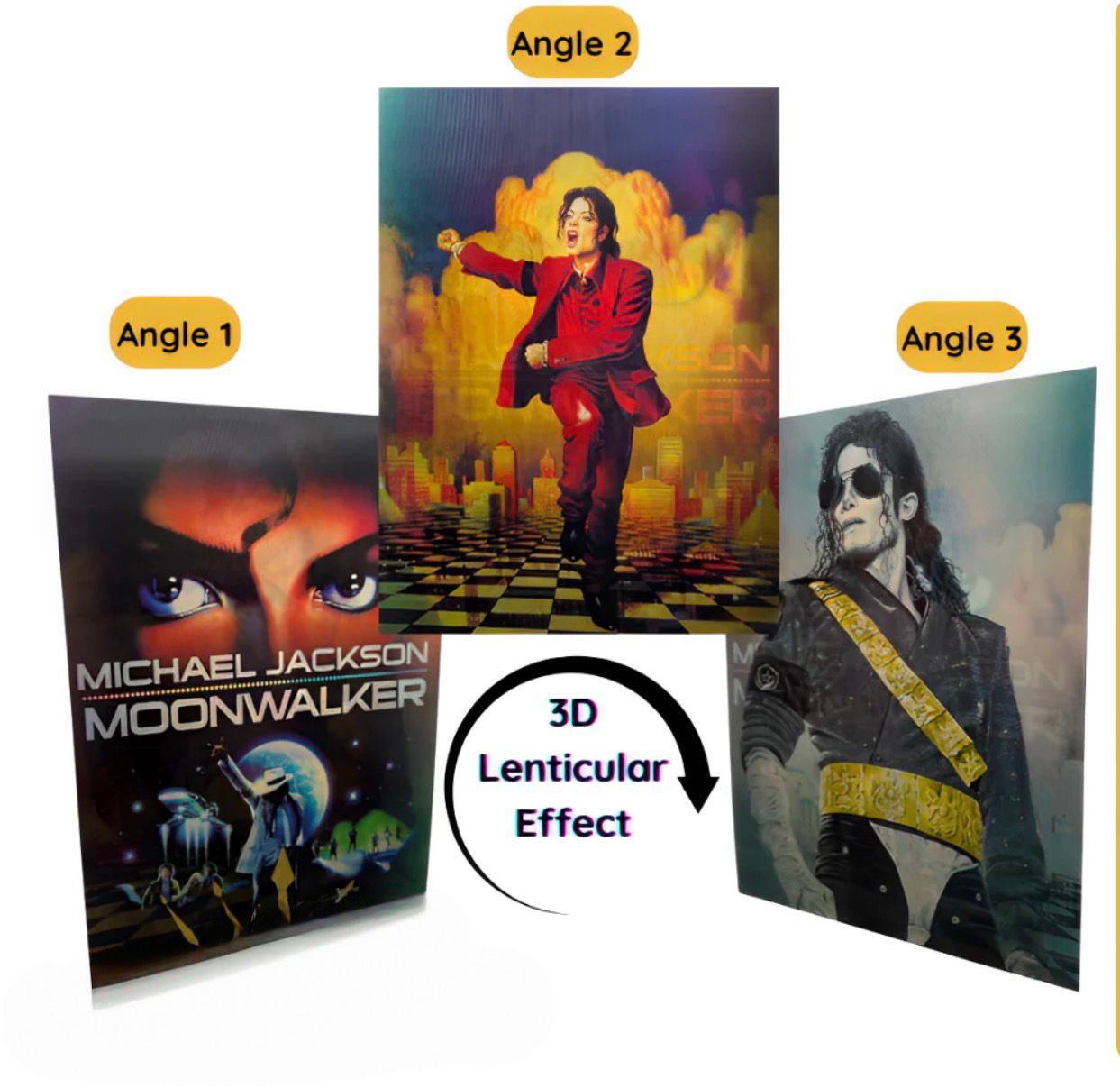 Moonwalker 3D Poster